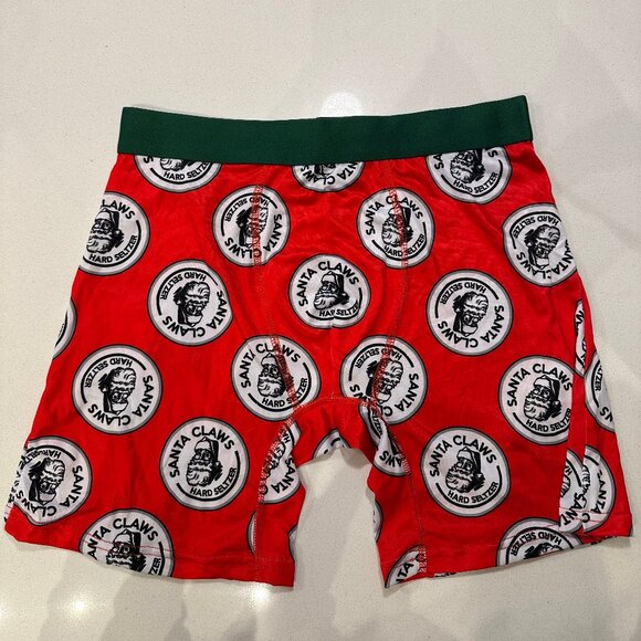 Santa Claws Holiday Cheer Men’s Boxer Briefs - Size Medium - NEW - Picture 6 of 9